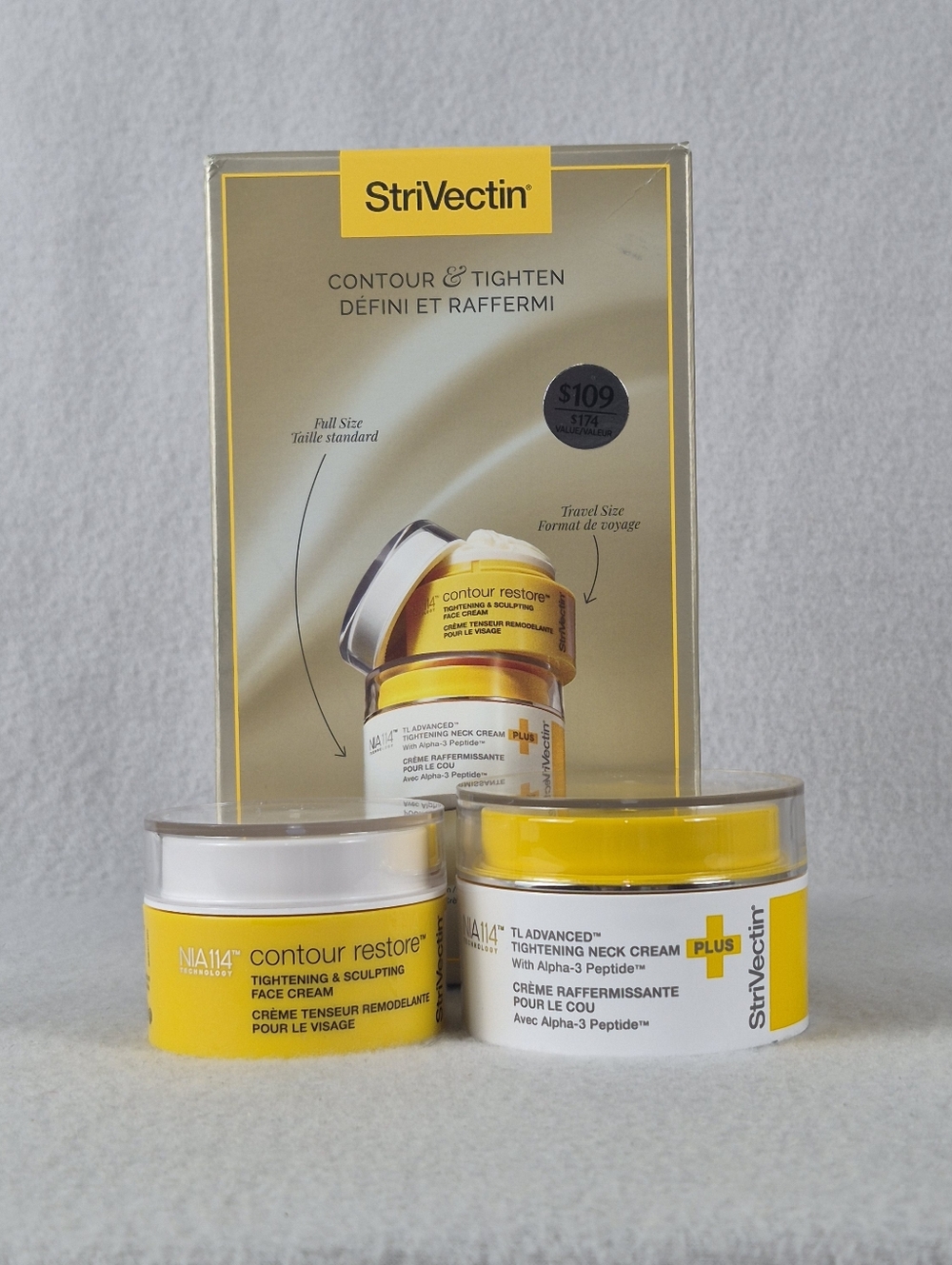 StriVectin Tighten & Lift Face + Neck Cream Set NEW